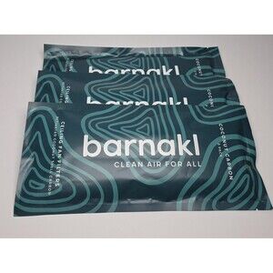 Barnakl Ceiling Fan Air Purifier Pads Activated Coconut Carbon Fan Filters Lot 3